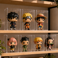 Vente en gros de boîtes de protection transparentes en PET pour Funko Pop de 10 pouces, boîte de présentation, épaisseur 0,5 mm, taille 229x214x329 mm