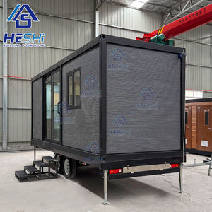 Sẵn Sàng Thực Hiện Trailer <span class=keywords><strong>Container</strong></span> Đúc Sẵn Ngôi Nhà Nhỏ Trên Bánh Xe Giá <span class=keywords><strong>Prefab</strong></span> Di Động Hiện Đại Nhà Casa Contenedor - Product Image 1