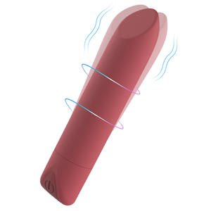 Venta al por mayor USB recargable adulto lápiz labial bala vibrador Mini Stick diseño con fuerte función erótica femenina Shocker - Product Image 1