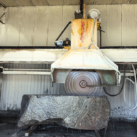 Machine de découpe de blocs multilames à pont de type pilier QSQ-1700B-26P