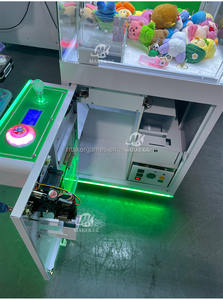 Maker Mini artiglio macchina piccoli giocattoli gru Vending Arcade premi bambola regalo caramelle macchina da gioco a gettoni con accettore di monete - Product Image 6