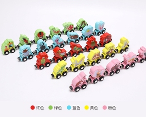 Cadeaux d'anniversaire parfaits pour les tout-petits garçons et filles 2025, train en bois magnétique amusant, vente en gros YR0752 - Product Image 4
