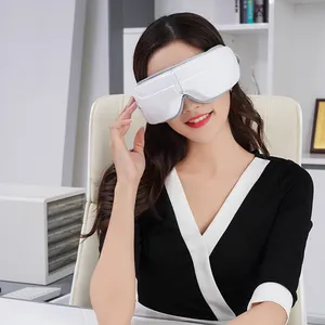 Masajeador de ojos eléctrico inteligente con compresión de calor, masajeador ocular calentado