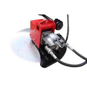 Máquina de serra de escavadeira, processador de madeira de fogo 3.5-8ton 40 - 100 l/min 130kg 300mm 800mm sh800 220w opt. s30/s35/s40/s45 - Product Image 3