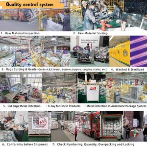 Stracci Industriali in Cotone 100% Colorati e Cuciti da 10KG 15KG 20KG 25KG, Scarti di Tessuto per Pulizia - Product Image 6