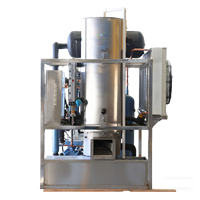 Machine à glaçons en tubes pour usage commercial et industriel, machine à glaçons en tubes à eau glacée, capacité 2T, machine à glaçons pour fruits de mer