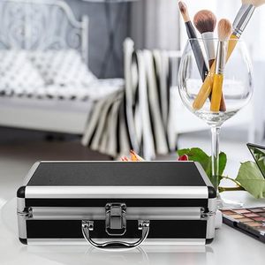 Caja <span class=keywords><strong>de</strong></span> Herramientas <span class=keywords><strong>de</strong></span> Aluminio Portátil, Reutilizable y con Cierre, <span class=keywords><strong>de</strong></span> Gran Capacidad, Multifuncional e Impermeable, para Herramientas, Joyería y <span class=keywords><strong>Maquillaje</strong></span> - Product Image 4