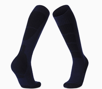 Chaussettes en laine mérinos tricotées épaisses pour l'hiver, séchage rapide, antidérapantes, résistantes à l'usure pour le ski et la neige