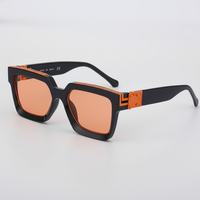 Lunettes de soleil rectangulaires unisexes à monture étroite, style vintage, tendance, rétro, petite monture, personnalisables, pour le quotidien, les sorties et les fêtes
