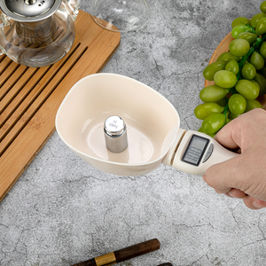 Cuchara medidora de alimentos, báscula de cocina para perros y mascotas, taza extraíble para gatos, cuchara de peso, comida horneada Digital con pantalla LCD - Product Image 3