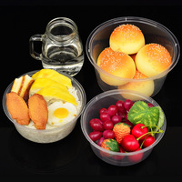 Offre Spéciale : Boîtes à emporter jetables transparentes, bols à soupe jetables avec couvercles, bols en plastique jetables avec couvercles pour restaurants