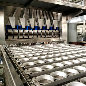 100000 pezzi automatici Per <span class=keywords><strong>Pasta</strong></span> 8hrs frittura tagliatelle linea di produzione di Noodle istantanei/macchina Per la produzione di Ramen - Product Image 5