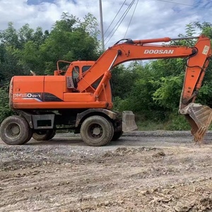 รถขุดไฮดรอลิกแบบล้อ Doosan 150 มือสองนำเข้าขาย รถขุดล้อยาง Doosan 150 นำเข้าขาย - Product Image 3