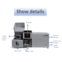 Spectrophotomètre d'absorption atomique Beijing Jianshi AAS2800 économique avec garantie d'un an pour les tests en laboratoire