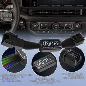 Jeep Wrangler JL Gladiator JT Auto Start-Stopp Deaktivierungsgerät Intelligenter Bypass-Kabelbaum mit ST-Chip 2018 bis 2024 - Product Image 3