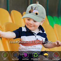 Sombrero para el sol para bebé, niño y niña, gorra de algodón para niños, gorra de béisbol para bebé
