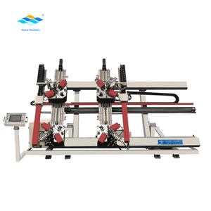Machine de fabrication de fenêtres et de portes Machine angles en aluminium Machine de sertissage automatique des quatre coins - Product Image 2