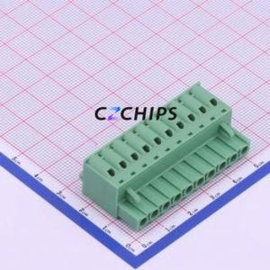 KF2EDGKD-5.0-10P Plug-in Terminal Block P=5mm Connector ( Connector Type: Plug )( Construction: 1x10P )( Pitch: 5mm ) - Product Image 1