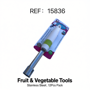 MNJ Fruit Core Remover 15836 Stainless Steel For Apples Pears 12Pcs Pack - Product Image 3