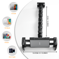 Support universel de base de forage pour téléphone ou tablette de 4.7 à 15 pouces pour véhicule de camion à usage commercial