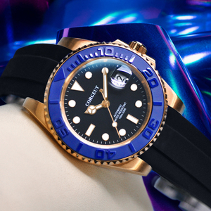 <span class=keywords><strong>Reloj</strong></span> de Buceo CORGEUT de 40 mm con Correa de Caucho y Cristal de Zafiro, 10 ATM, Movimiento NH35, Logotipo Personalizado, <span class=keywords><strong>Reloj</strong></span> Mecánico Automático <span class=keywords><strong>para</strong></span> Hombre - Product Image 5