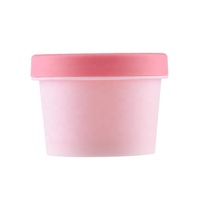Récipient alimentaire jetable vide en PP, pot à crème glacée 30 ml 50 ml 100 ml, pots en plastique cosmétique hermétiques