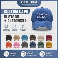 Casquette de baseball formelle personnalisée en coton lavé et vieilli avec LOGO – 100 % coton respirant, douce, unisexe, style décontracté urbain, à visière
