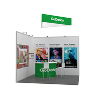 Équipement d'exposition pour salon professionnel TANFU, stand d'exposition, aluminium et tissu, dimensions personnalisées, couleur personnalisée, installation facile
