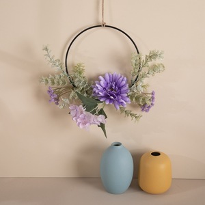 CallaFloral - Ramo de Flores Artificiales para Colgar en la Pared, Decoración para el Hogar, Bodas, Accesorios para Exteriores CF01109 - Product Image 1