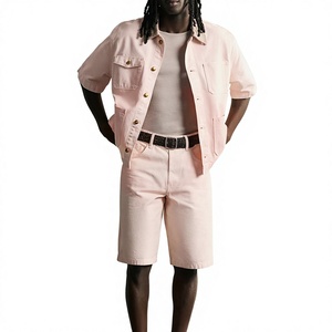 Shorts de mezclilla personalizados 100% vaqueros con diferentes diseños y colores para hombre, artículo de alta rotación. - Product Image 1