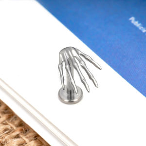 G23 Titanium Body Piercing Jewelry 16G Labret Lip Studs Monster Hand Style Tragus Helix Daith Cartilage EarringPiercing Jewelry - Product Image 3