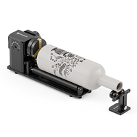 Module rotatif d'axe Y pour graveur laser SCULPFUN RA PM 4 en 1, rouleau rotatif laser à 360 degrés pour la gravure d'objets cylindriques, de canettes