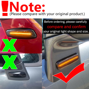 Pour Citroen <span class=keywords><strong>C4</strong></span> MKI coupé berline à hayon 2006 2007 2008 2009 2010 LED dynamique rétroviseur latéral clignotants clignotants - Product Image 5