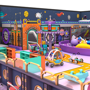 Équipement de parc d'attractions intérieur personnalisé pour enfants, grande piscine à balles en mousse, idéal pour centres commerciaux - Product Image 2