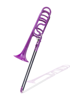 Best Plastic soprano Trombone ABS 1 Valve Modified Trombone for Sale(TB220P)
