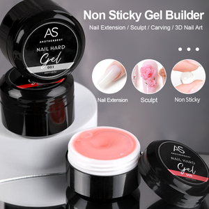 Gel UV <span class=keywords><strong>para</strong></span> Extensión de <span class=keywords><strong>Uñas</strong></span> AS Private Label, 6ml 15ml, Blanco Lechoso, Colorido, Sólido, No Pegajoso, Gel Constructor de <span class=keywords><strong>Uñas</strong></span> - Product Image 2