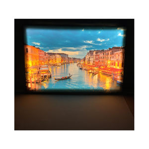 Đầy Đủ Màu Sắc Fadeless Đóng Khung Tùy Chỉnh Wall Art Ánh Sáng Canvas In Led Tranh - Product Image 1