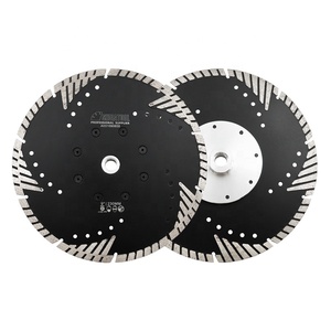 <span class=keywords><strong>Lame</strong></span> de <span class=keywords><strong>scie</strong></span> <span class=keywords><strong>circulaire</strong></span> Turbo Segment Diamond Tile Cutter avec <span class=keywords><strong>dents</strong></span> de Protection inclinées 5/8 ''-11 bride pour couper le marbre de granit - Product Image 2