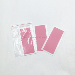 Nastro <span class=keywords><strong>Biadesivo</strong></span> in TPU Pre-Tagliato 4cm X 0,8cm con Colla Medica per Extension <span class=keywords><strong>Capelli</strong></span> Senza Residui Certificato ISO 13485 - Product Image 2