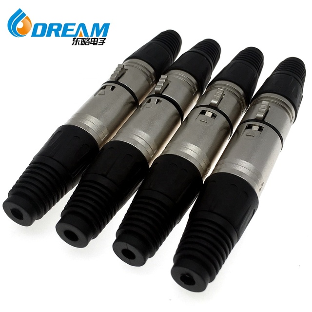 Amphenol Xlr Connector 3 Pin and Xlr 5pin Connector