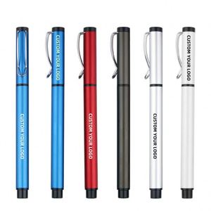 Bolígrafo de Metal con Logotipo Empresarial Personalizado de Alta Calidad, Tinta Azul y Roja, Ancho de Escritura de 0.5 mm, para Uso en Oficina y Promociones - Product Image 3