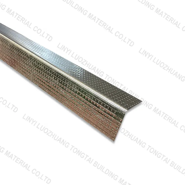 Sistema de techo de placa de yeso más popular Ángulo de pared de cuentas de esquina de metal de acero galvanizado