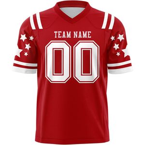 Custom Personalized Football Practice Jersey for Men Women with Team Name Number Logo Stitched Mesh Design B0DKND21ZG - Product Image 5