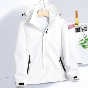 Bán Buôn Người Đàn Ông Của Cổ Điển Retro Không Thấm Nước Áo Gió Mui Xe Áo Khoác Chạy Đi Bộ Đường Dài Mưa Người Đàn Ông Áo Gió Áo Khoác - Product Image 4