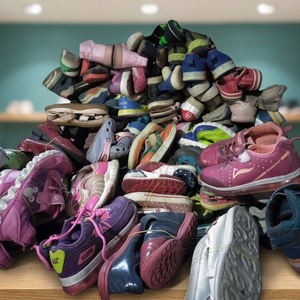 Factory Wholesale Mixed Shoes Bales Used Sneaker Unisex Shoes Stock for Adult and Kids - Product Image 2