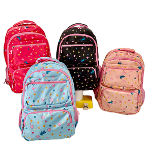 Sac d'école réutilisable à impression de logo personnalisé noir avec motif de lettres petit sac de <span class=keywords><strong>livre</strong></span> pour adolescente à la mode-pour <span class=keywords><strong>8</strong></span> <span class=keywords><strong>ans</strong></span> - Product Image 1