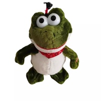 Jouet Électrique Transfrontalier en Peluche : Coq, Poulet, Canard, Grenouille Dansant, Chantant et Criaant, avec Sangle de Cou, Amusant, 14+