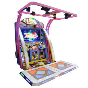 Jeux d'arcade à pièces Machine à musique Pump It up Dance Racing Machine pour <span class=keywords><strong>2</strong></span> joueurs - Product Image 2