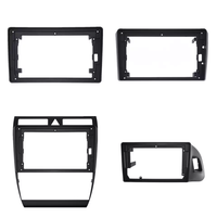 Autoradio Android 9 pouces, Gps, Fascia, cadre en plastique Abs pour Audi A6 2002-2006, lecteur Dvd, accessoires de voiture