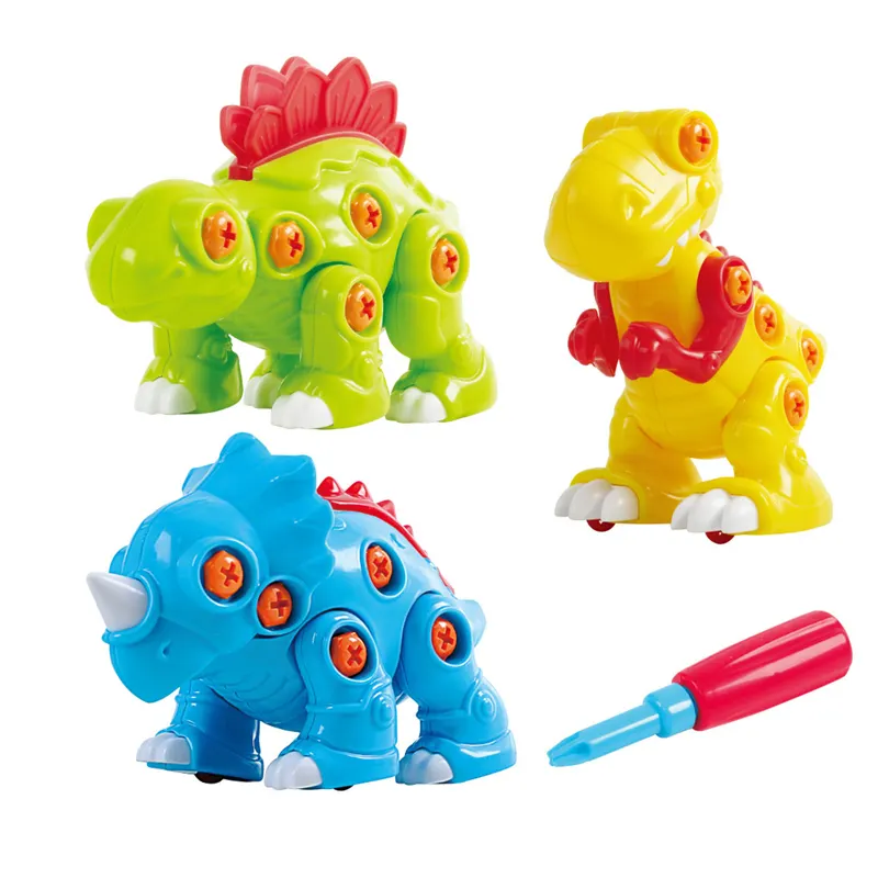 Playgo Dino Oficina Combo Criativo Plástico montar desmontar brinquedos de montagem de dinossauro